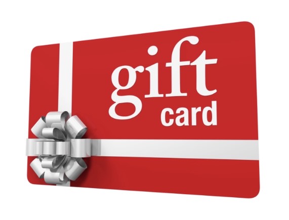 rendering of gift card
